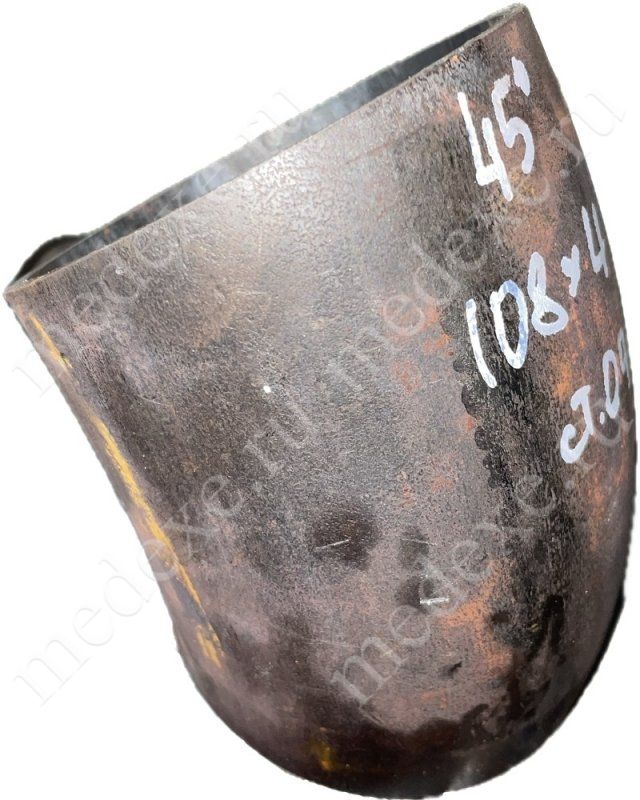 Отвод 45-108х4 ст.09г2с 45 град. 2 исп. ГОСТ 17375-2001 МС01 в Астане